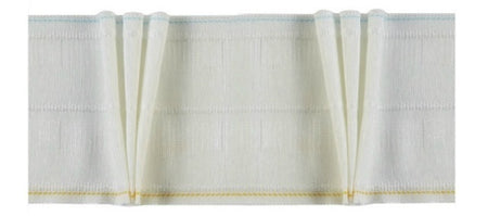 Hallis 100mm White Pinch Pleat Heading Tape