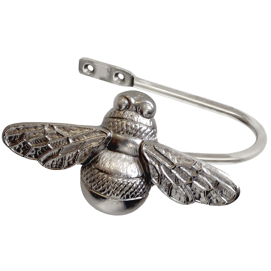 Jones Ecuador Holdback, Bumble Bee, Antique Silver
