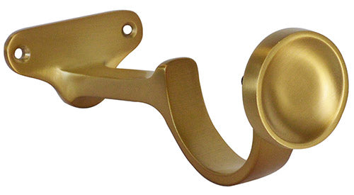 Jones Esquire 50mm Centre Support Bracket, Brushed Gold