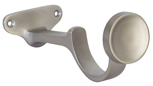 Jones Esquire 50mm Centre Support Bracket, Brushed Nickel
