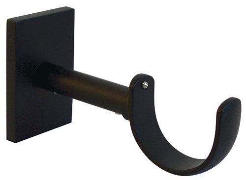Jones Esquire 50mm Square Support Bracket, Carbon Black