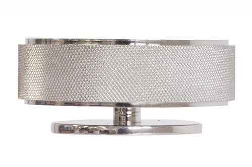 Jones Esquire 50mm Etched Finial, Polished Nickel