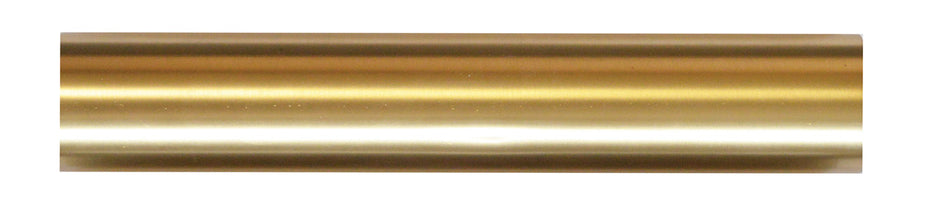 Jones Esquire 50mm Curtain Pole Only, Brushed Gold