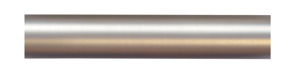 Jones Esquire 50mm Curtain Pole Only, Brushed Nickel