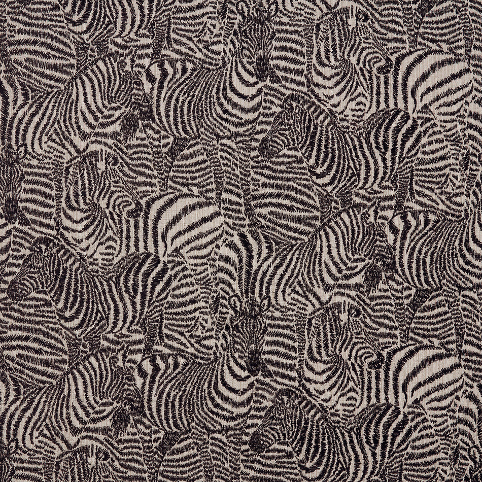 Kai Animal Instincts Hector Ebony Fabric
