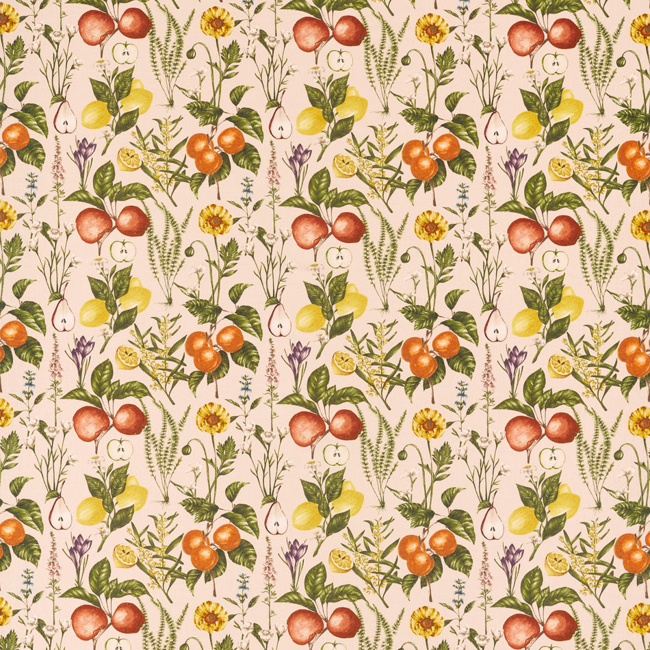 Clarke & Clarke Pomarium Sorento Blush Fabric