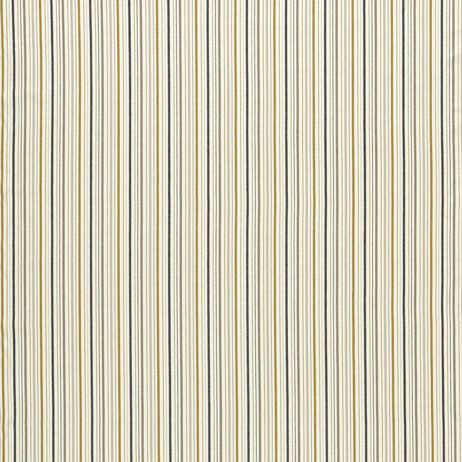 Clarke & Clarke Edgeworth Maryland Ochre_Charcoal Fabric