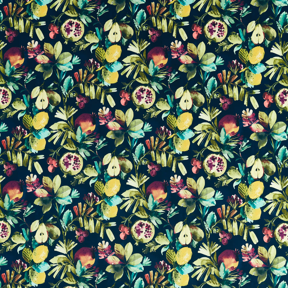 Studio G Amazonia Fruta Midnight Velvet Fabric