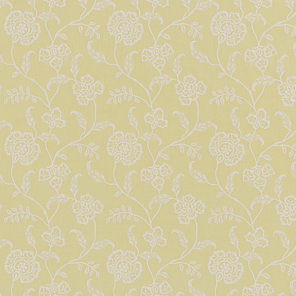 Beaumont Textiles Oasis Desert Rose Chartreuse Fabric