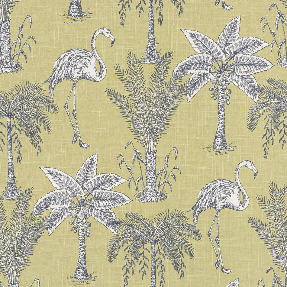 Beaumont Textiles Oasis Nakuru Chartreuse Fabric