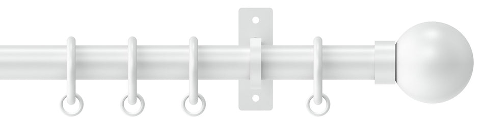 Arc 25mm Metal Pole China White, Ball