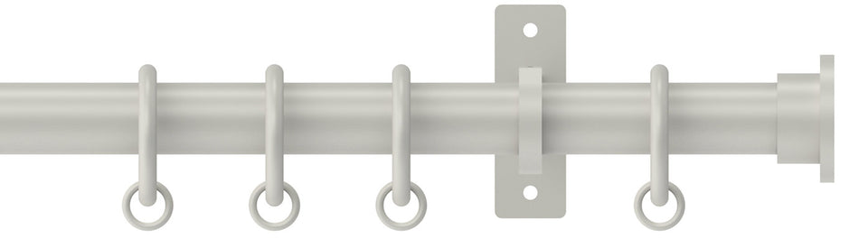 Arc 25mm Metal Pole Warm Grey, Disc