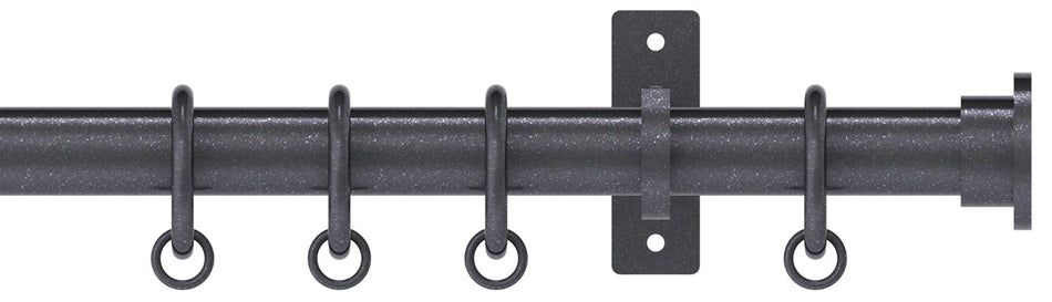 Arc 25mm Metal Pole Gunmetal, Disc