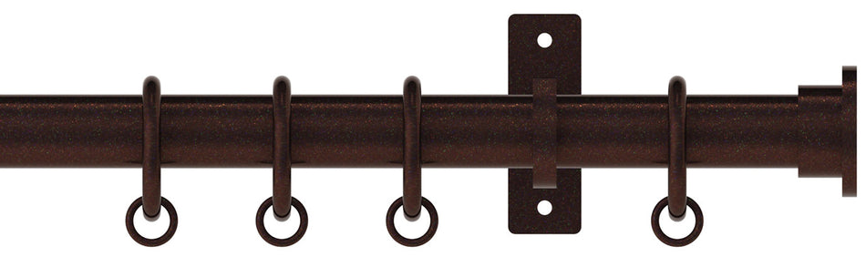 Arc 25mm Metal Pole Bronze, Disc