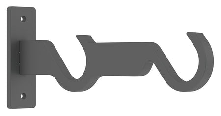 Arc 25mm Metal Double End Bracket, Lead