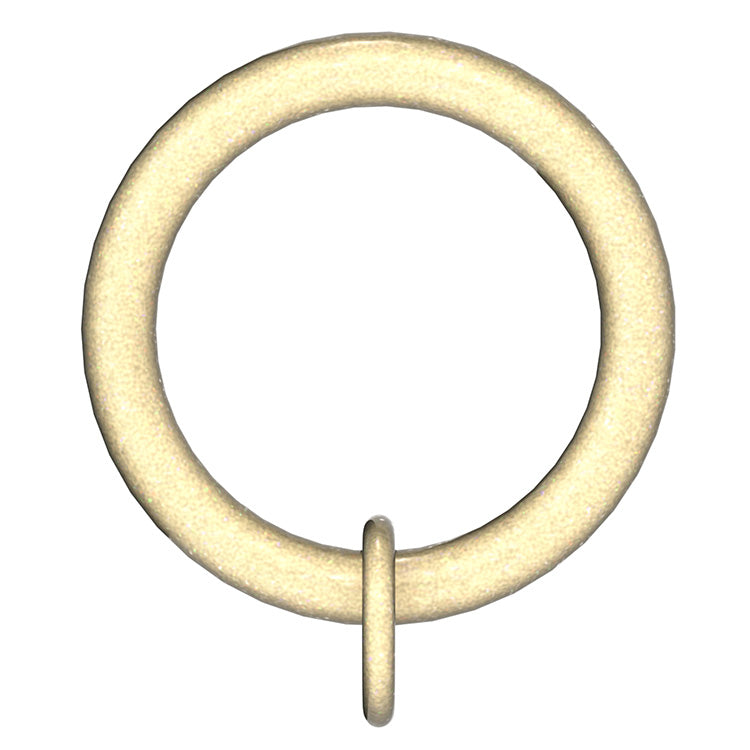 Arc 25mm Standard Curtain Rings, Soft Brass