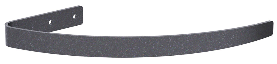 Arc Curtain Holdback Gun Metal