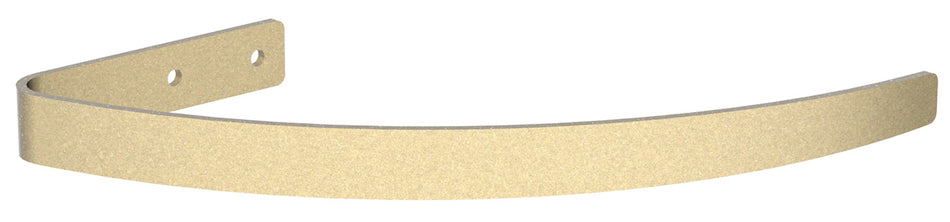 Arc Curtain Holdback Soft Brass
