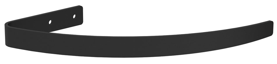 Arc Curtain Holdback Soft Black