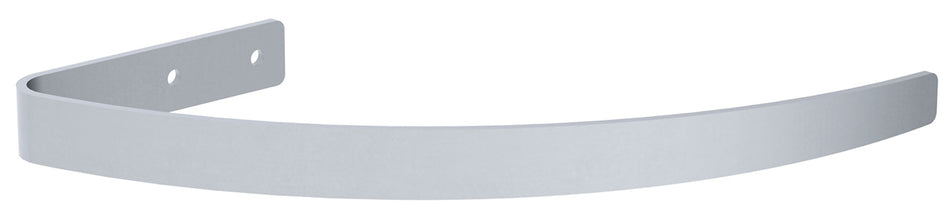 Arc Curtain Holdback Soft Silver