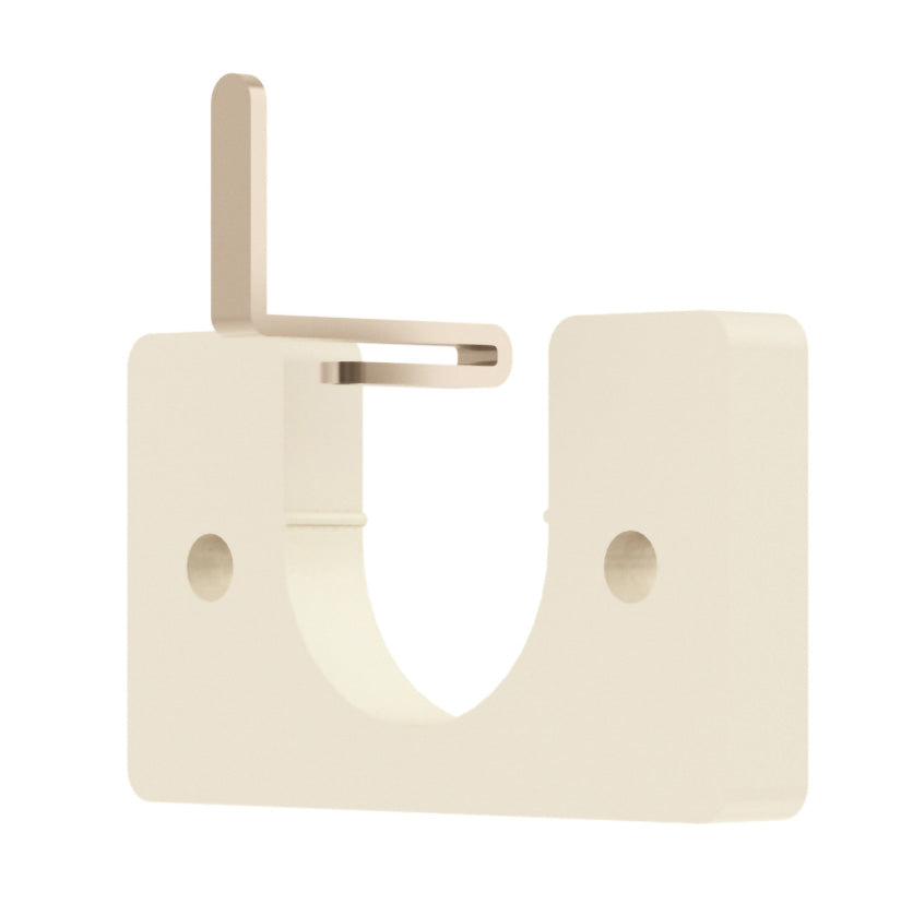 Arc 25mm Metal Recess Bracket, Linen