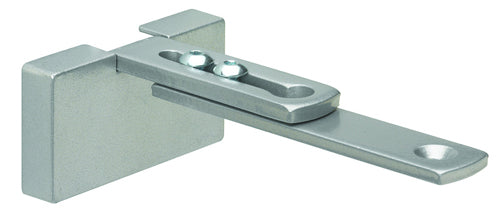 Silent Gliss Adjustable Square Smart Fix Bracket Silver