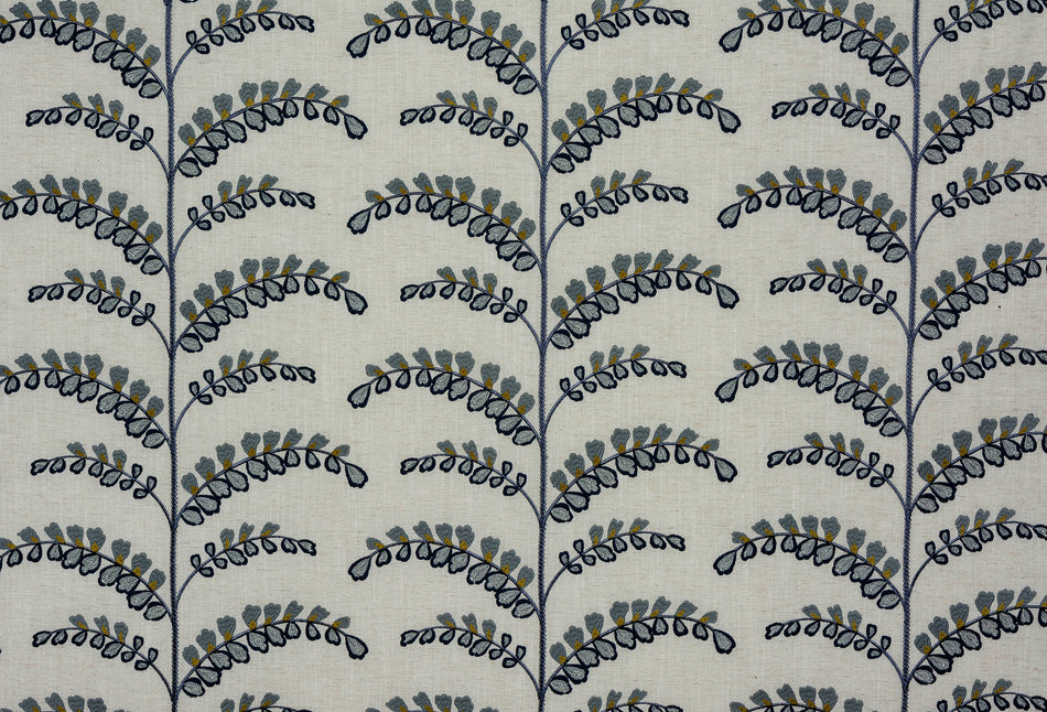 Porter & Stone Heligan Portland Indigo Fabric