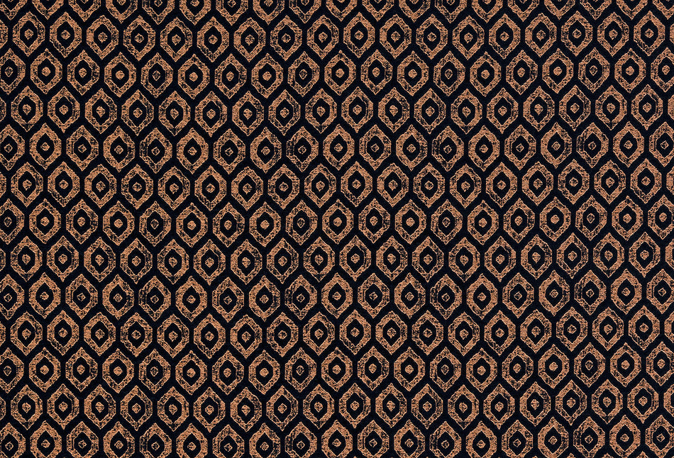 Porter & Stone Babylon Mistral Indigo Fabric