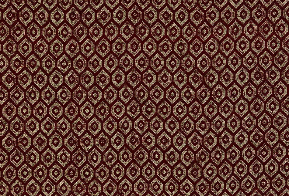 Porter & Stone Babylon Mistral Rosso Fabric