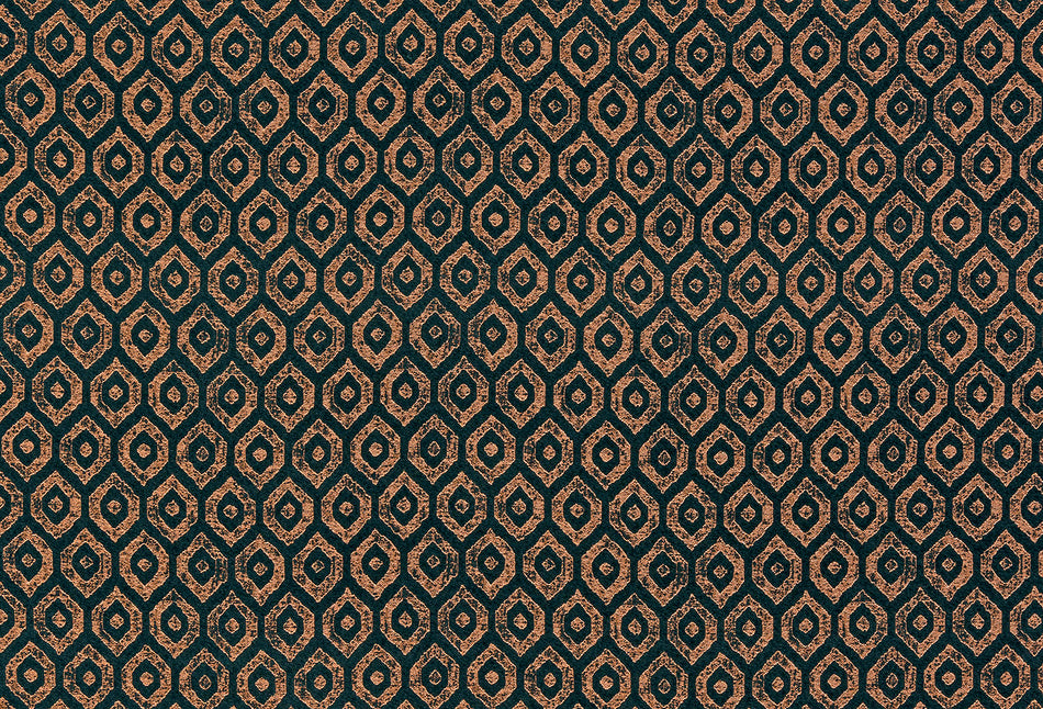 Porter & Stone Babylon Mistral Teal Fabric