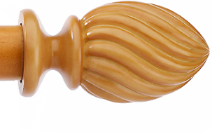 Integra Wood Works 50mm Medium Oak Acorn Finial