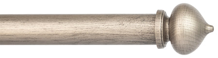 Byron Chalfont 35mm 45mm Curtain Pole Dark Pewter Dome