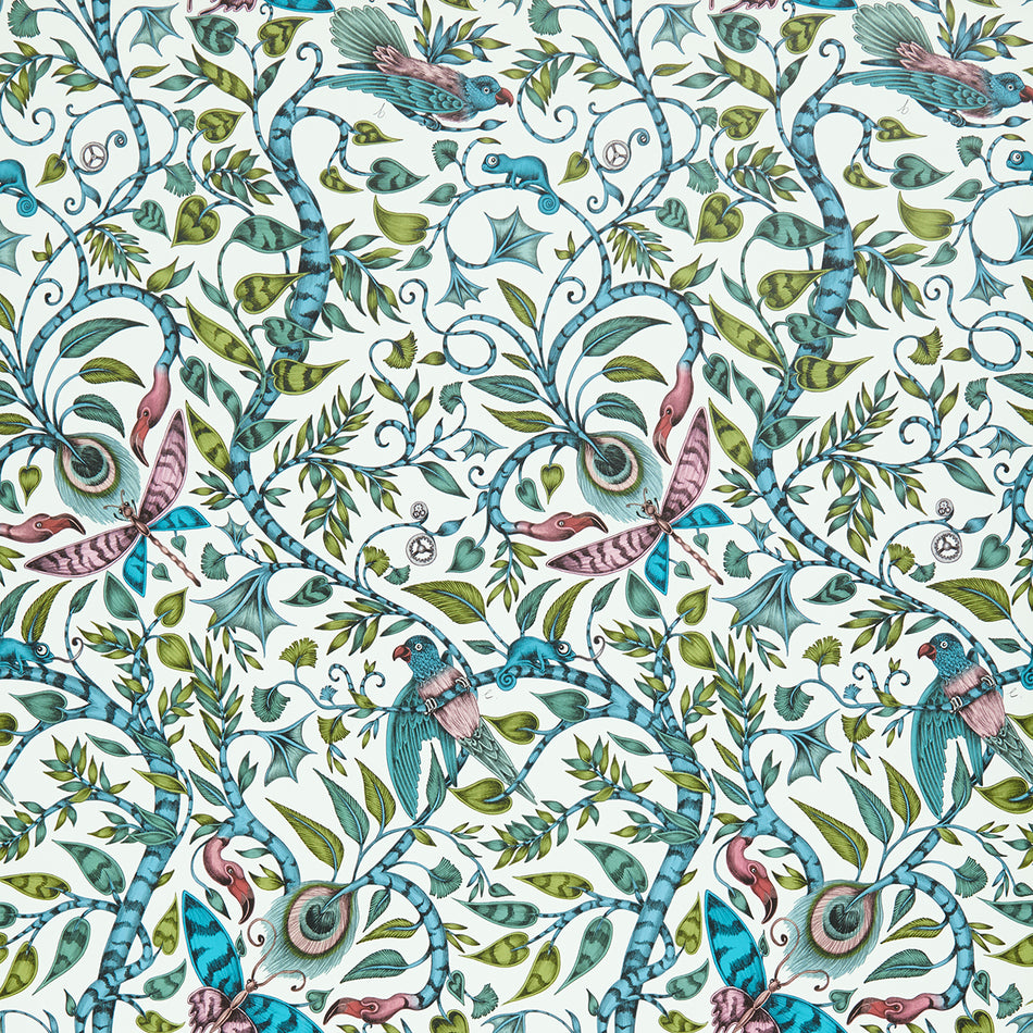 Clarke and Clarke Animalia Rousseau Jungle Wallpaper