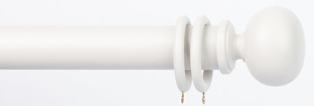 Byron Delano 35mm 45mm Curtain Pole Pampas Ball