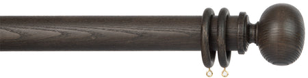 Byron Delano 35mm 45mm Curtain Pole Umber Ball