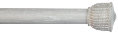 Byron Delano 35mm 45mm Curtain Pole Limed Grey Vase