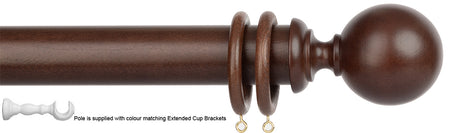 Byron Chalfont 35mm 45mm Ext Pole Old Oak Ball