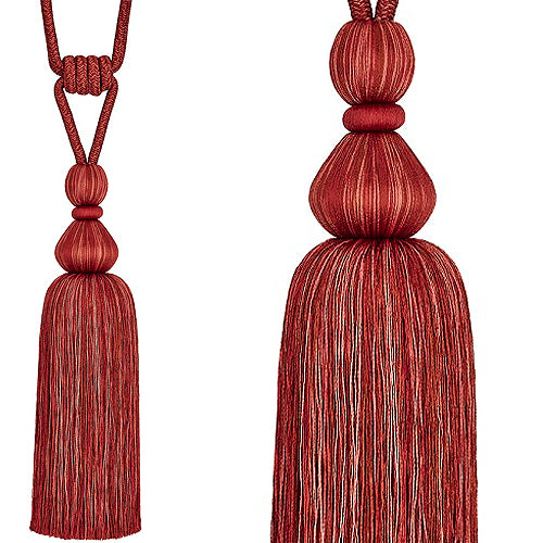 Hallis Grace Curtain Tieback, Flame