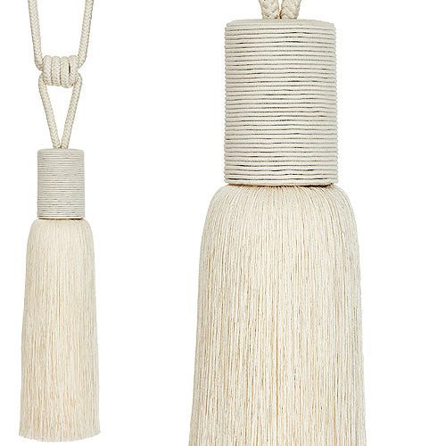 Hallis Calypso Curtain Tieback, Cream