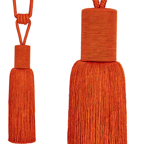 Hallis Calypso Curtain Tieback, Mandarin