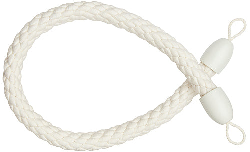 Hallis Prairie Cable Rope Tieback, Chalk