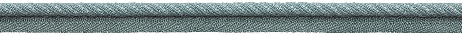 Hallis Prairie 9mm Flanged Piping Cord, Mineral Blue