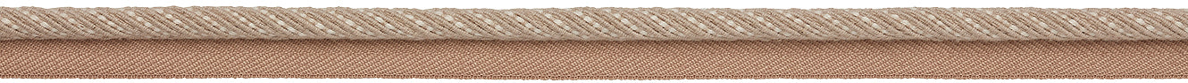 Hallis Prairie 9mm Flanged Piping Cord, Barley
