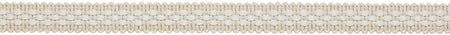 Hallis Prairie 15mm Narrow Braid, Chalk