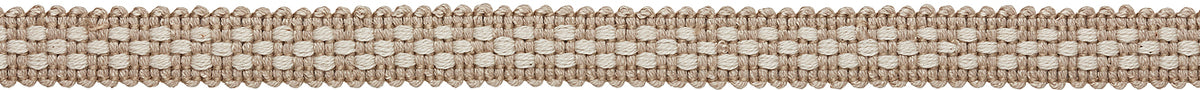 Hallis Prairie 15mm Narrow Braid, Barley