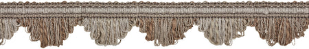 Hallis Prairie 30mm Fan Edge Braid, Fossil