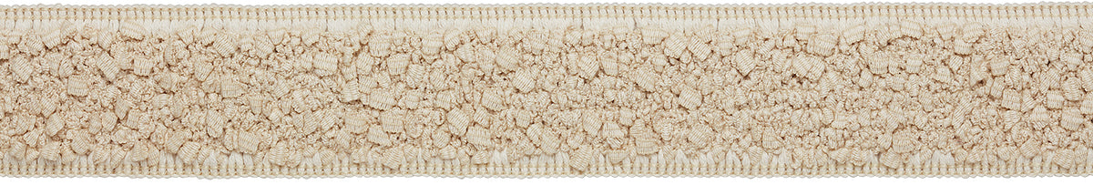 Hallis Prairie 45mm Looped Tape Braid, Chalk