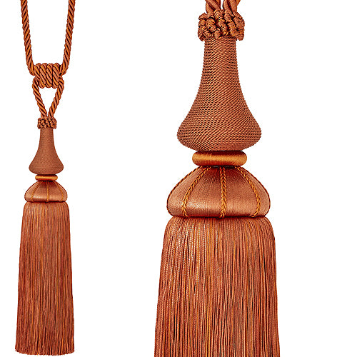 Hallis Ascot Curtain Tassel Tieback Carnelian