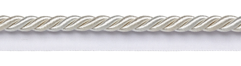 Hallis Ascot Flanged Piping Cord Opal