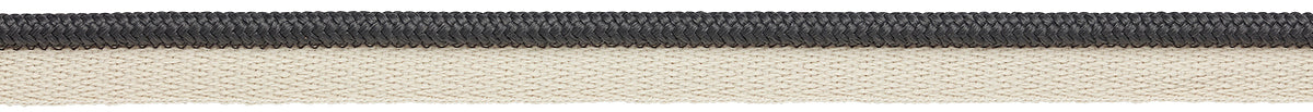 Hallis Eternity Bella Dura 7mm Plain Flanged Piping Cord Shadow
